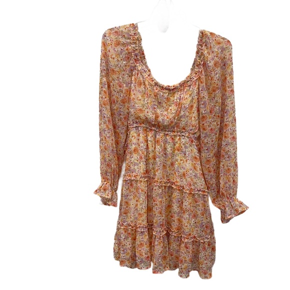 NWT Jessica Simpson Floral Dress with side cutouts. - Picture 2 of 4